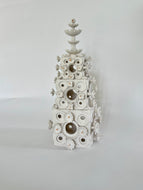 Carey Lowell, Vertical Mandala - Orange