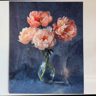 Louis Spitalnick, Blown Peonies in a Glass Vase